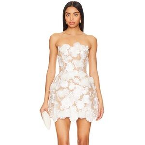Bronx and Banco Jasmine Maraya Dress in White Floral